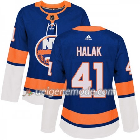 Dame Eishockey New York Islanders Trikot Jaroslav Halak 41 Adidas 2017-2018 Blau Authentic